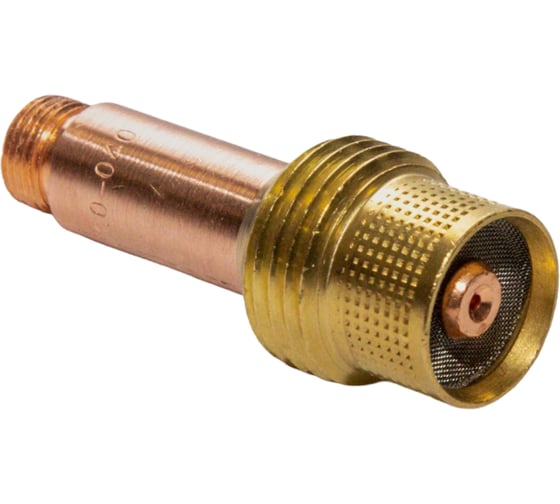 Держатель цанги PLAZWELD газовая линза 1.0 (TIG 17–18–26) 701.0201/45V24