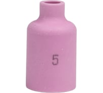 Сопло PLAZWELD газовая линза 8.0 №5 (TIG 17–18–26), 5 шт 701.0421/54N17