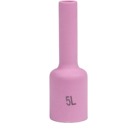 Сопло PLAZWELD газовая линза удлиненная 8.0 №5 (TIG 17–18–26), 5 шт 701.0427/54N17L