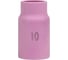 Сопло PLAZWELD газовая линза 16.0 №10 (TIG 17–18–26), 5 шт 701.0425/54N13 1