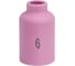 Сопло PLAZWELD газовая линза 9.5 №6 (TIG 17–18–26), 5 шт 701.0422/54N16 1
