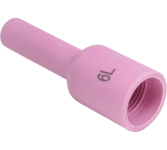 Сопло PLAZWELD газовая линза удлиненная 9.5 №6 (TIG 17–18–26), 5 шт 701.0428/54N16L