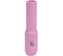 Сопло удлиненное PLAZWELD 9.5 №6 (TIG 17–18–26), 5 шт 701.0116/10N48L