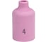 Сопло PLAZWELD газовая линза 6.5 №4 (TIG 17–18–26), 5 шт 701.0420/54N18 1