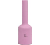 Сопло PLAZWELD газовая линза удлиненная 6.5 №4 (TIG 17–18–26), 5 шт 701.0419/54N18L