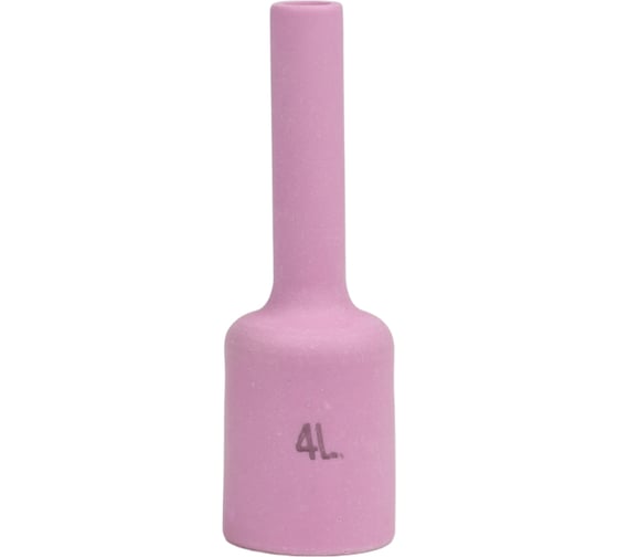 Сопло PLAZWELD газовая линза удлиненная 6.5 №4 (TIG 17–18–26), 5 шт 701.0419/54N18L