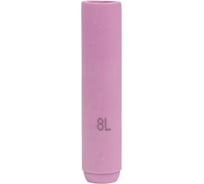 Сопло удлиненное PLAZWELD 12.5 №8 (TIG 17–18–26), 5 шт 701.0118/10N46L