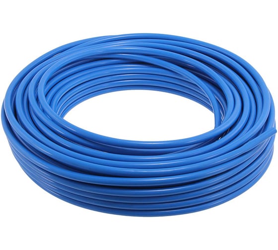 Трубка полиуретановая синяя PI TOOLS PU10-7-100, бухта 100 м, прямая до 10 бар 0477