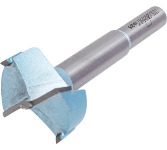 Сверло Форстнера твердосплавное Premium (35x10x85 мм; хв-к 10 мм) TIDEWAY LC1709-35