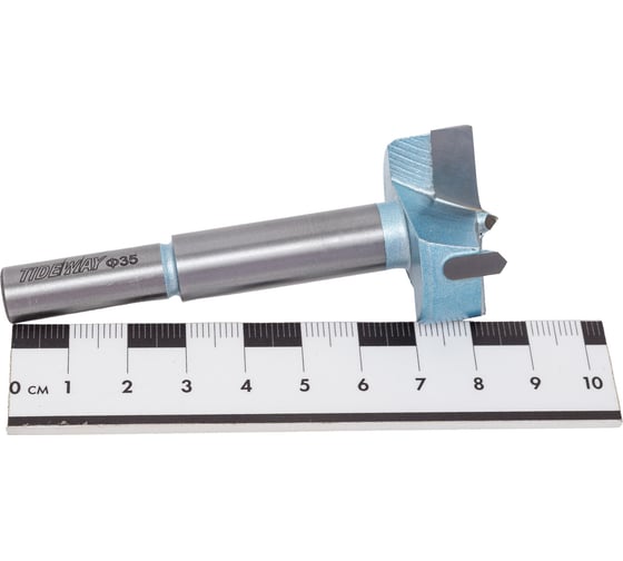 Сверло Форстнера твердосплавное Premium (35x10x85 мм; хв-к 10 мм) TIDEWAY LC1709-35