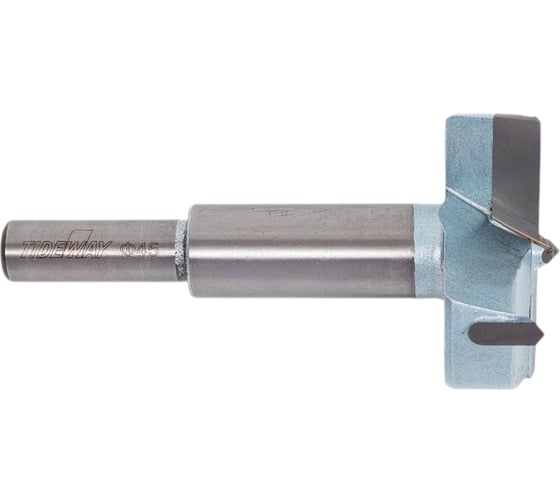 Сверло Форстнера твердосплавное Premium (45x10x85 мм; хв-к 10 мм) TIDEWAY LC1709-45