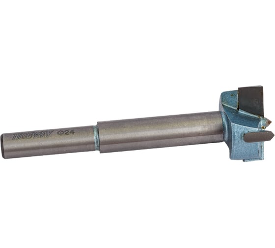 Сверло Форстнера твердосплавное Premium (24x10x85 мм; хв-к 10 мм) TIDEWAY LC1709-24
