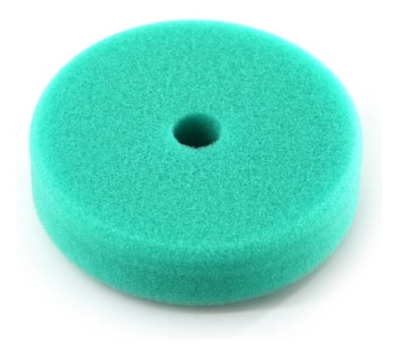 Полировальный круг твердый Shine systems зеленый 155 мм RO Foam Pad Green SS546