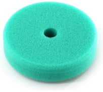 Полировальный круг твердый Shine systems зеленый 75 мм RO Foam Pad Green SS552