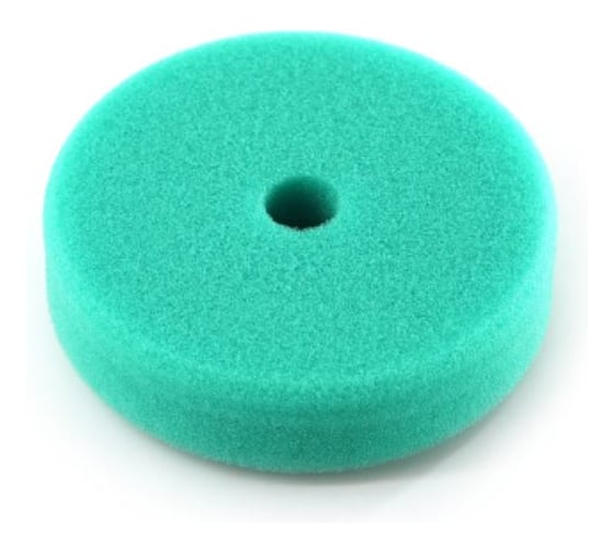 Полировальный круг твердый Shine systems зеленый 75 мм RO Foam Pad Green SS552
