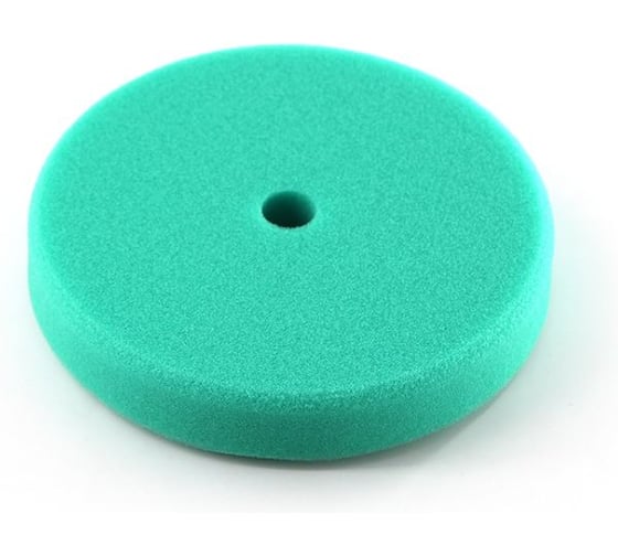Полировальный круг Shine systems твердый зеленый 130 мм RO Foam Pad Green SS549