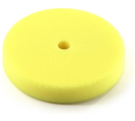 Полировальный круг полутвердый Shine systems желтый 130 мм RO Foam Pad Yellow SS548