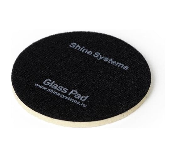 Войлочный круг Shine systems для полировки стекла  Glass Pad, 130 мм SS776