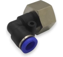 Фитинг цанговый угловой Контактная Механика 1/2, трубка 8мм KZPLF08-04P