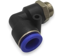 Фитинг цанговый угловой Контактная Механика G3/8, трубка 12мм KZPL12-03G