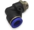 Фитинг цанговый угловой Контактная Механика G3/8, трубка 12мм KZPL12-03G 1