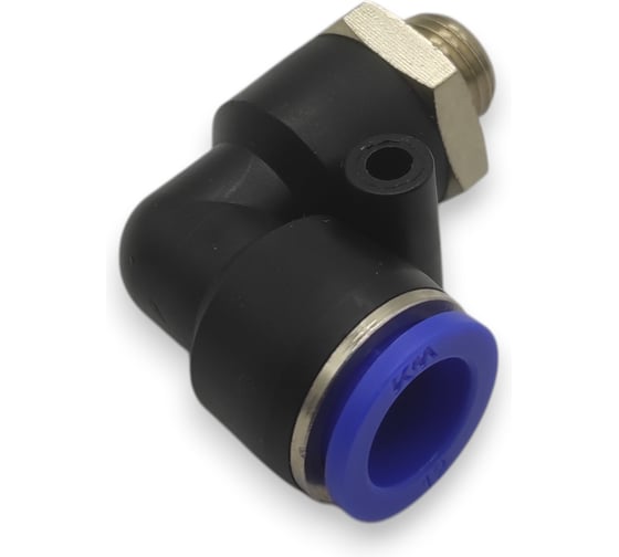 Фитинг цанговый угловой Контактная Механика G1/4, трубка 12мм KZPL12-02G