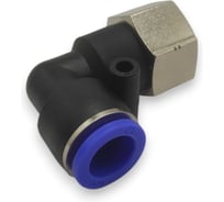 Фитинг цанговый угловой Контактная Механика 1/2, трубка 12мм KZPLF12-04P