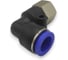 Фитинг цанговый угловой Контактная Механика G3/8, трубка 12мм KZPLF12-03G 1