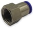 Фитинг цанговый прямой Контактная Механика G1/2, трубка 12мм KZPCF12-04G 3