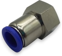 Фитинг цанговый прямой Контактная Механика 1/2, трубка 12мм KZPCF12-04P