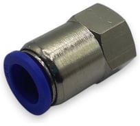Фитинг цанговый прямой Контактная Механика G1/4, трубка 12мм KZPCF12-02G