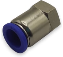 Фитинг цанговый прямой Контактная Механика 1/8, трубка 12мм KZPCF12-01P