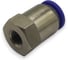 Фитинг цанговый прямой Контактная Механика G1/8, трубка 12мм KZPCF12-01G 3