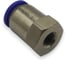 Фитинг цанговый прямой Контактная Механика G1/8, трубка 12мм KZPCF12-01G 4