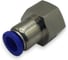 Фитинг цанговый прямой Контактная Механика G1/2, трубка 10мм KZPCF10-04G 1