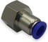 Фитинг цанговый прямой Контактная Механика G1/2, трубка 10мм KZPCF10-04G 2