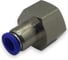 Фитинг цанговый прямой Контактная Механика G1/2, трубка 8мм KZPCF08-04G 1