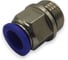 Фитинг цанговый прямой Контактная Механика G1/2, трубка 12мм KZPC12-04G 1