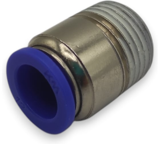Фитинг цанговый прямой Контактная Механика 1/2, трубка 12мм KZPOC12-04P