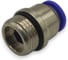 Фитинг цанговый прямой Контактная Механика G1/2, трубка 12мм KZPOC12-04G 3