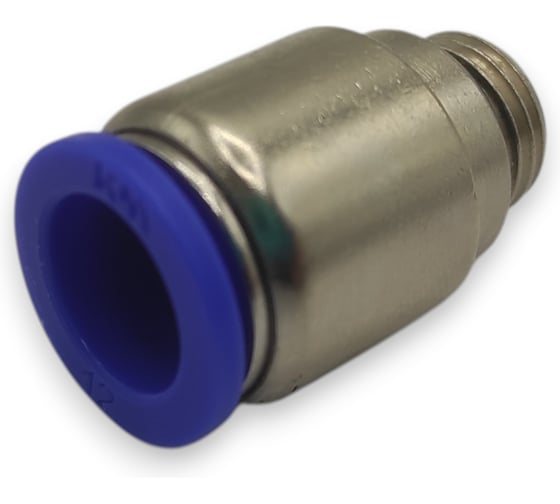 Фитинг цанговый прямой Контактная Механика G1/4, трубка 12мм KZPOC12-02G