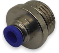 Фитинг цанговый прямой Контактная Механика G1/2, трубка 6мм KZPOC06-04G