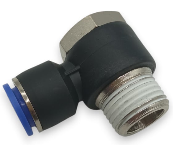 Фитинг угловой Контактная Механика трубка 12мм, 1/2 KZPH12-04P