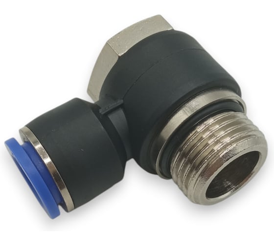 Фитинг угловой Контактная Механика трубка 12мм, G1/2 KZPH12-04G