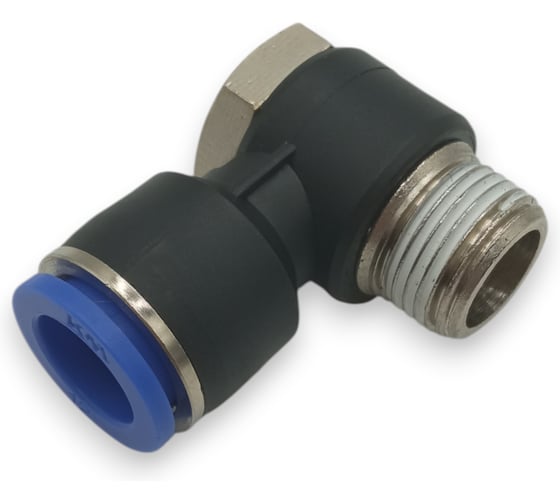 Фитинг угловой Контактная Механика трубка 12мм, 3/8 KZPH12-03P