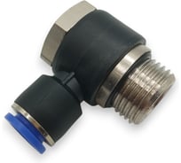 Фитинг угловой Контактная Механика трубка 10мм, G1/2 KZPH10-04G