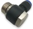 Фитинг угловой Контактная Механика трубка 10мм, G1/2 KZPH10-04G 3