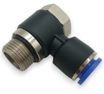 Фитинг угловой Контактная Механика трубка 10мм, G3/8 KZPH10-03G