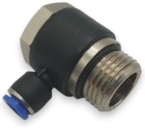 Фитинг угловой Контактная Механика трубка 6мм, G1/2 KZPH06-04G