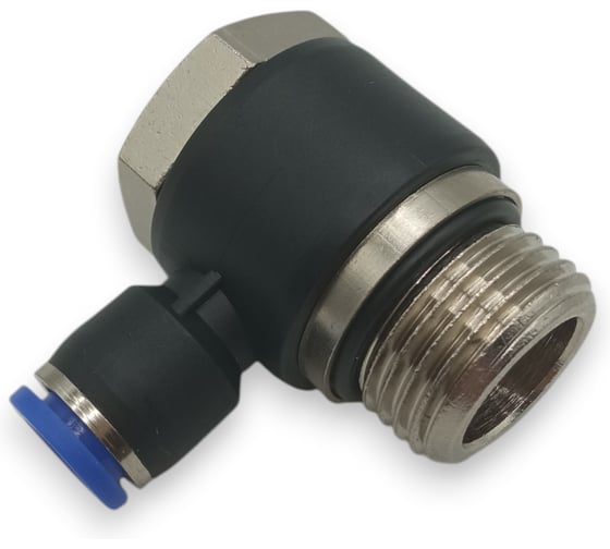 Фитинг угловой Контактная Механика трубка 8мм, G1/2 KZPH08-04G
